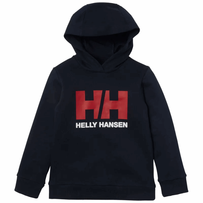N6822371 felpa con cappuccio con logo hh per bambini Helly-Hansen sorbetto rosa
