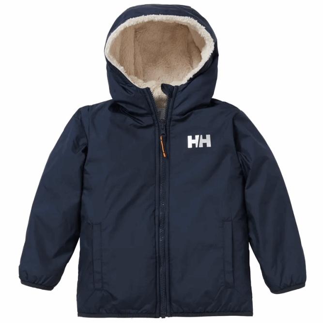 N6822284 giacca reversibile champ per bambini Helly-Hansen Gra schiacciato
