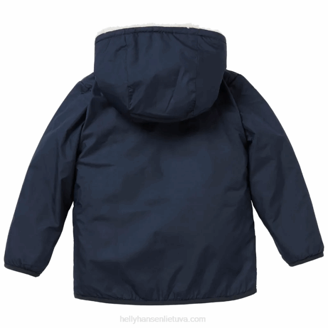 N6822284 giacca reversibile champ per bambini Helly-Hansen Gra schiacciato