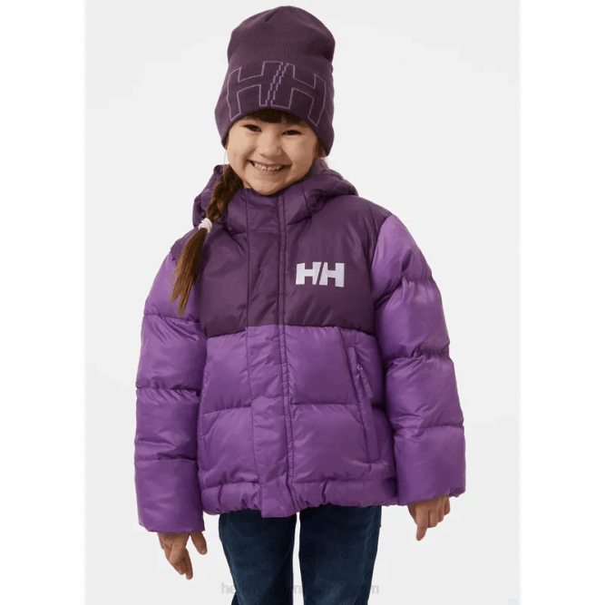 N6822293 piumino vision da bambino Helly-Hansen nebbia blu