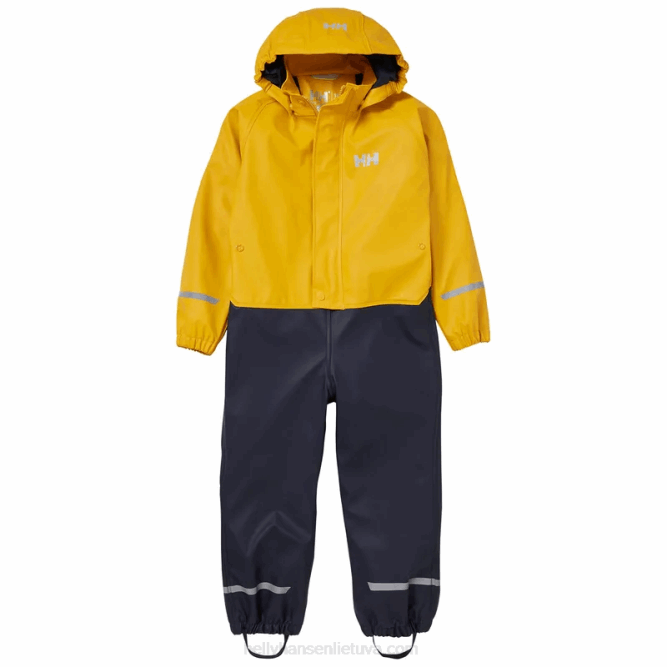 N6822314 set antipioggia per bambini foderato in pile bergen Helly-Hansen tempesta