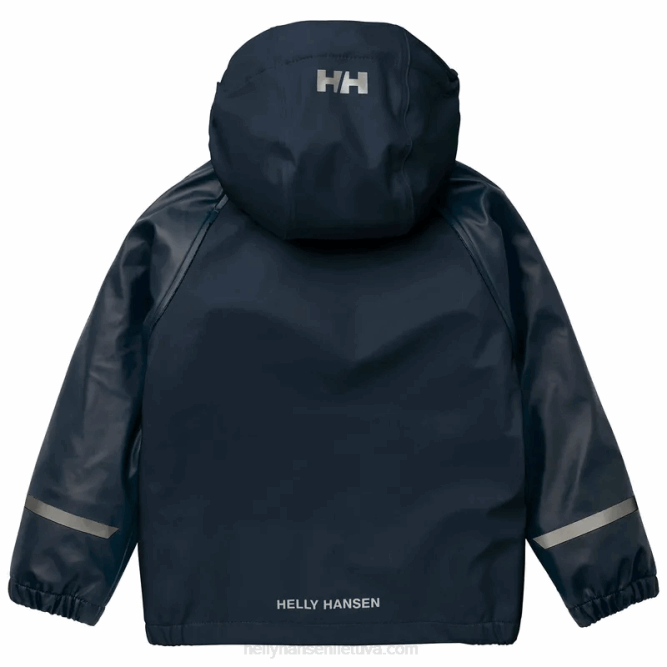 N6822325 set antipioggia per bambini foderato in pile bergen 2.0 Helly-Hansen Marina Militare