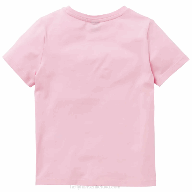 N6822372 t-shirt con logo hh per bambini Helly-Hansen bianco