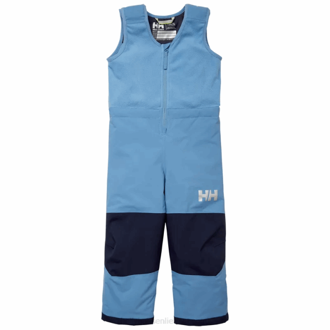 N6822318 salopette isolante verticale per bambini Helly-Hansen Gra schiacciato