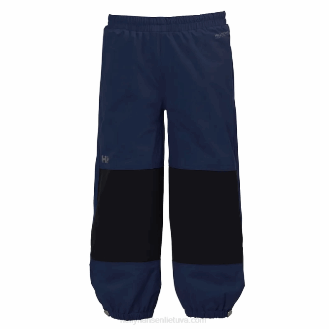 N6822324 pantaloni da esterno per bambini Helly-Hansen ebano