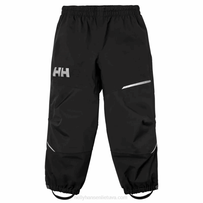 N6822331 pantaloni outdoor song per bambini Helly-Hansen ebano