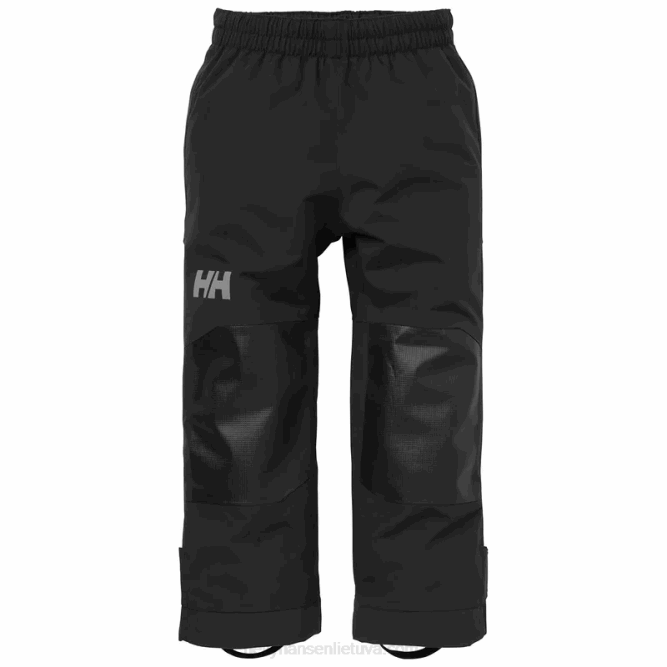 N6822548 pantaloni da laboratorio helly tech per bambini Helly-Hansen ametista/nero