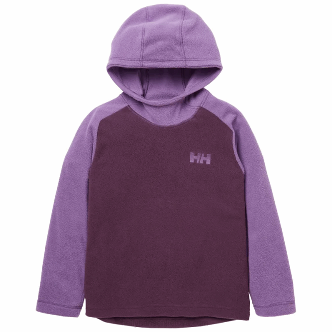 N6822342 felpa con cappuccio in pile daybreaker per bambini Helly-Hansen Marina Militare
