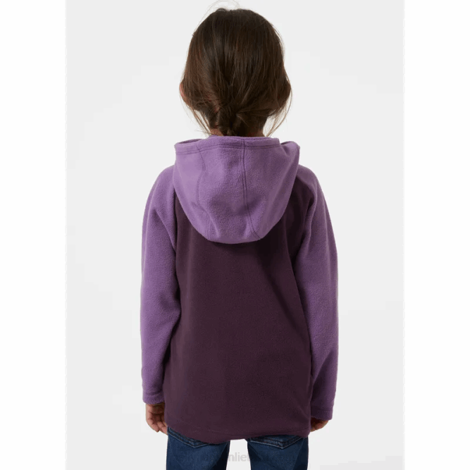 N6822342 felpa con cappuccio in pile daybreaker per bambini Helly-Hansen Marina Militare