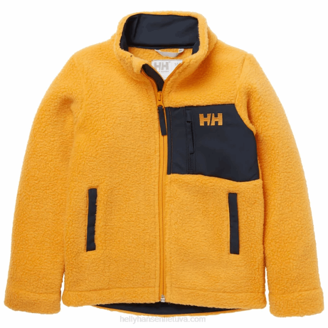 N6822347 giacca in pile da bambino Helly-Hansen crema