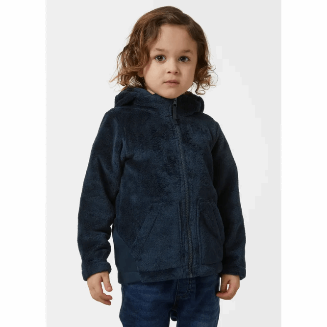 N6822350 giacca in pile strato intermedio tesoro per bambini Helly-Hansen Gra schiacciato