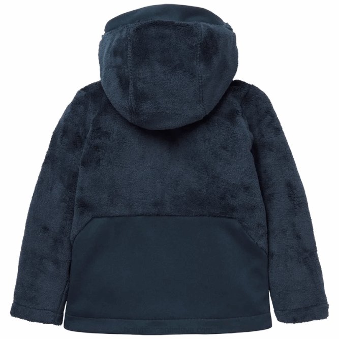 N6822350 giacca in pile strato intermedio tesoro per bambini Helly-Hansen Gra schiacciato