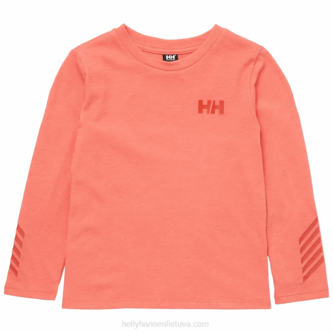N6822380 top intimo tecnico loen per bambini Helly-Hansen melange grigio