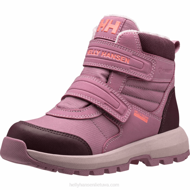 N6822521 stivaletti con arco per bambini e ragazzi ht Helly-Hansen porpora viola