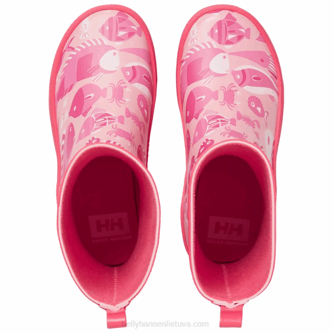 N6822529 jk stampa splash Helly-Hansen poti viola/blu sonoro