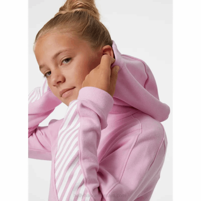 N6822516 felpa attiva per ragazzi Helly-Hansen bianco