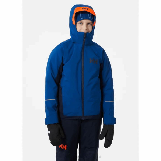 N6822398 giacca da sci quest per ragazzi Helly-Hansen malachite