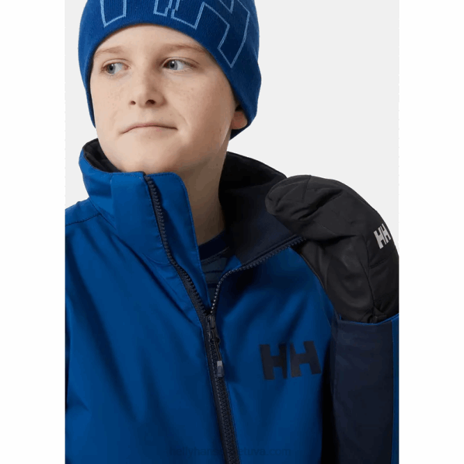 N6822398 giacca da sci quest per ragazzi Helly-Hansen malachite