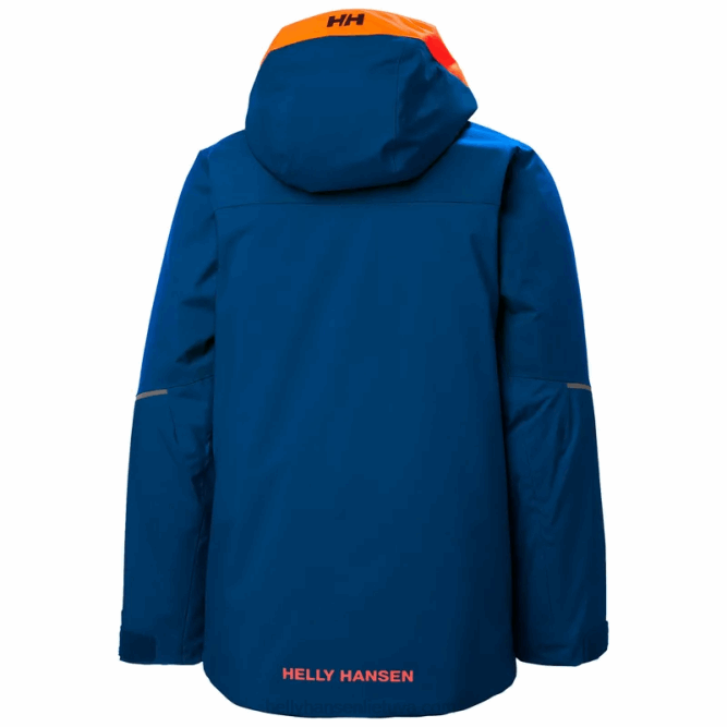 N6822408 giacca da sci da vertice junior Helly-Hansen lampone