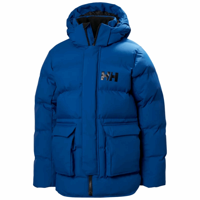 N6822415 parka invernale puffy urbano per ragazzi Helly-Hansen nero