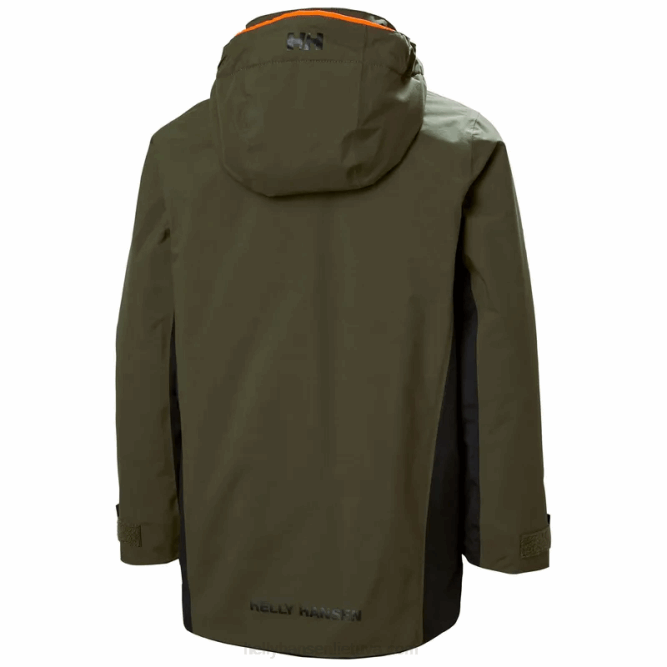 N6822420 giacca da sci traverse per ragazzi Helly-Hansen primavera più buia