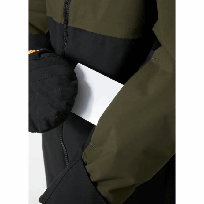 N6822420 giacca da sci traverse per ragazzi Helly-Hansen primavera più buia