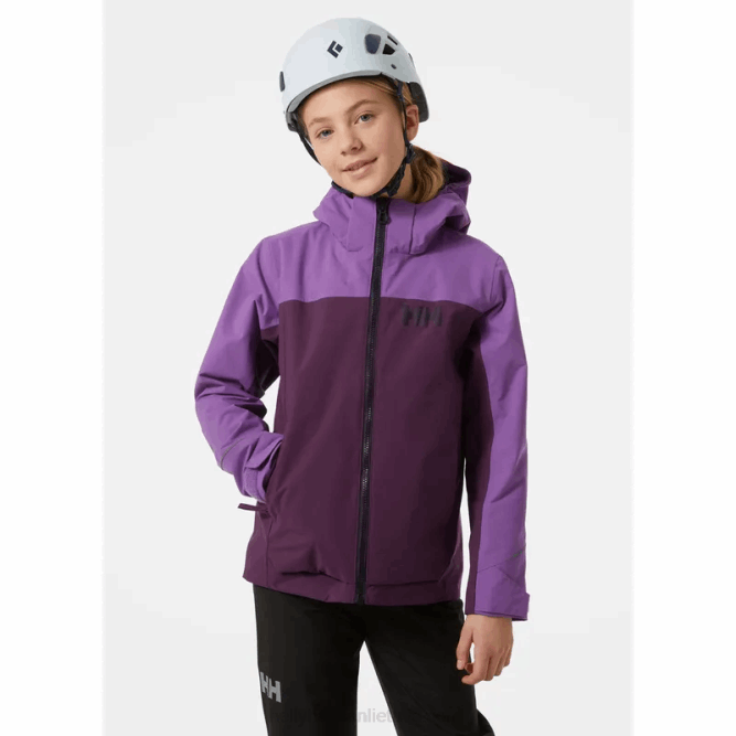 N6822423 giacca shell sogndal junior Helly-Hansen terracotta