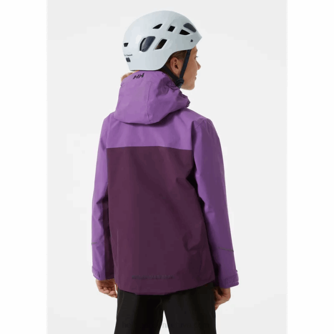 N6822423 giacca shell sogndal junior Helly-Hansen terracotta