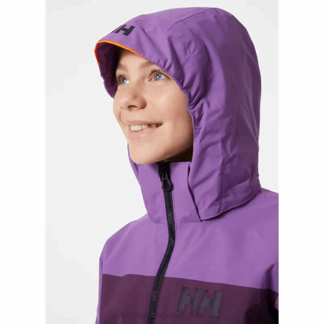 N6822423 giacca shell sogndal junior Helly-Hansen terracotta