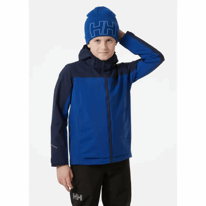 N6822425 giacca shell sogndal junior Helly-Hansen terracotta/ametista/giada