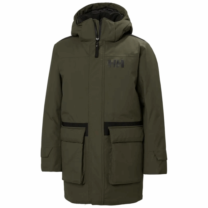 N6822434 parka invernale junior Oliver Helly-Hansen nero