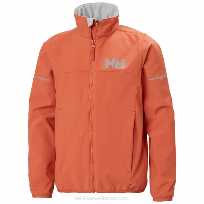 N6822549 giacca softshell marka junior Helly-Hansen ebano