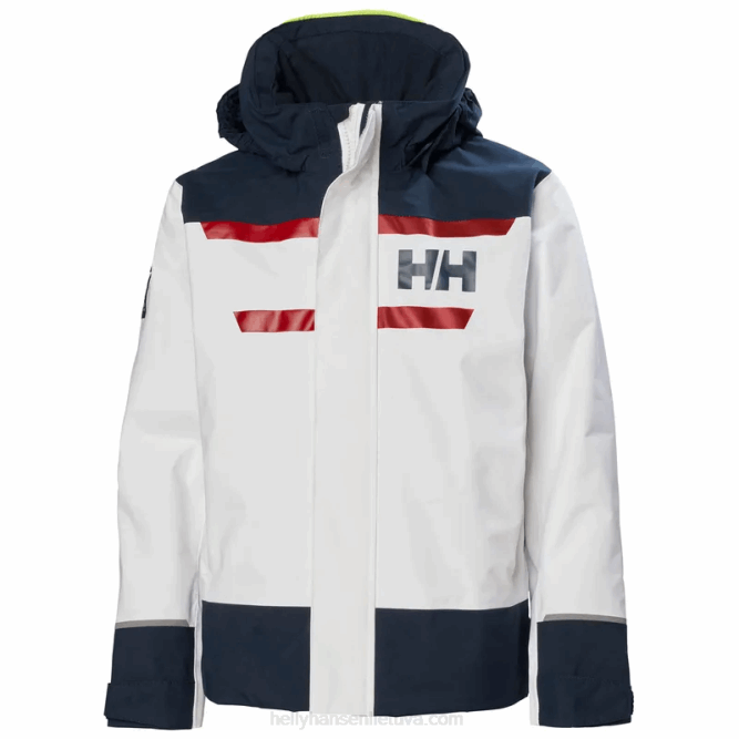 N6822558 giacca da vela junior salt port 2.0 Helly-Hansen blu acceso