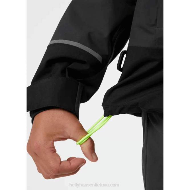 N6822559 giacca da vela junior salt port 2.0 Helly-Hansen blu brillante/bianco