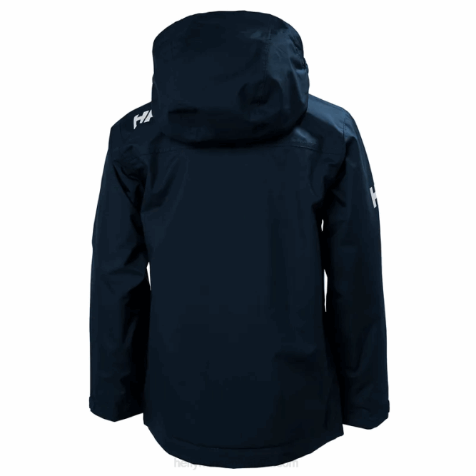 N6822577 giacca da vela midlayer per equipaggio junior Helly-Hansen bianco