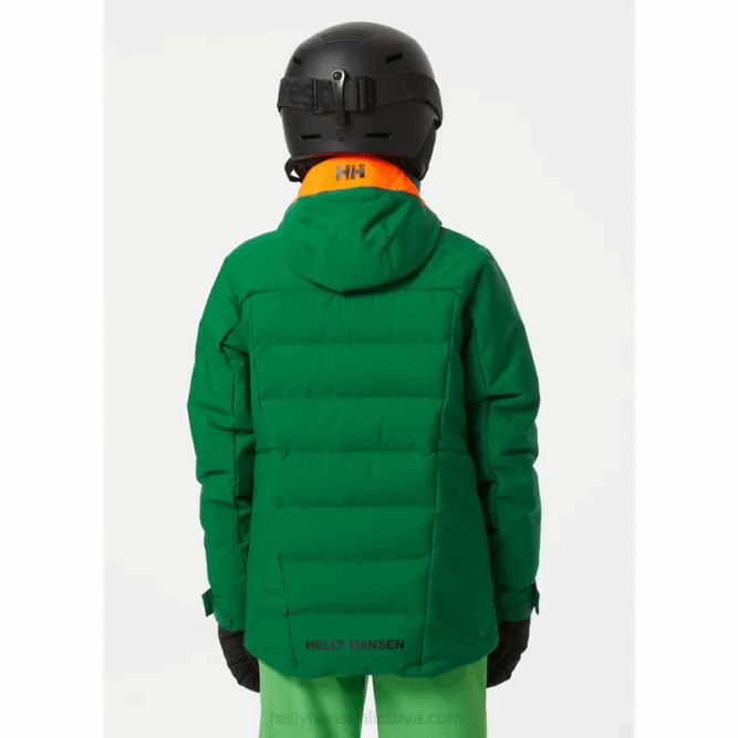 N6822744 giacca da sci venture junior Helly-Hansen pattuglia orano/soldato/nero