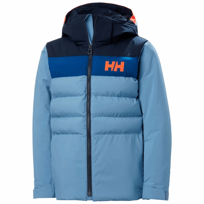 N6822755 giacca da sci cyclone per ragazzi Helly-Hansen utility gre/darkest spr