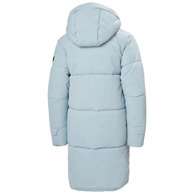 N6822757 parka terra di Siena junior Helly-Hansen nebbia blu/blu marino