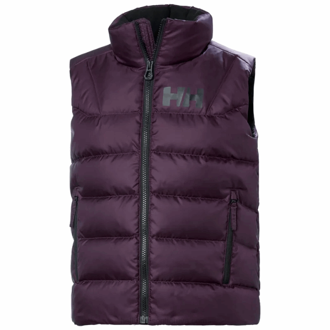 N6822763 Gilet in piumino isfjord junior Helly-Hansen nebbia blu/nero