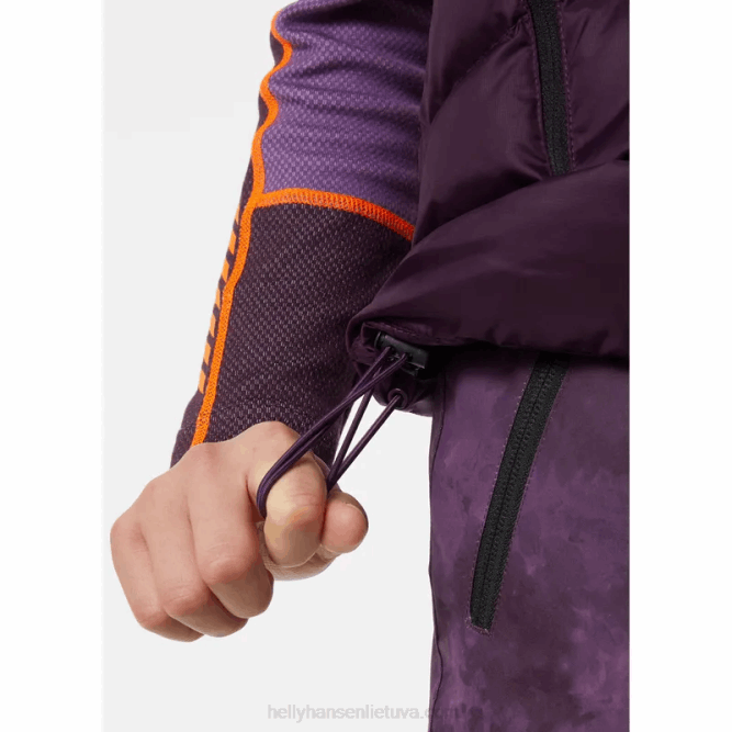 N6822763 Gilet in piumino isfjord junior Helly-Hansen nebbia blu/nero