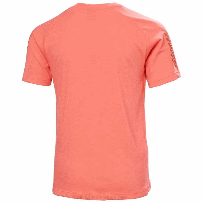 N6822570 t-shirt tecnica loen junior Helly-Hansen verde intenso/esra giada/fiordo profondo