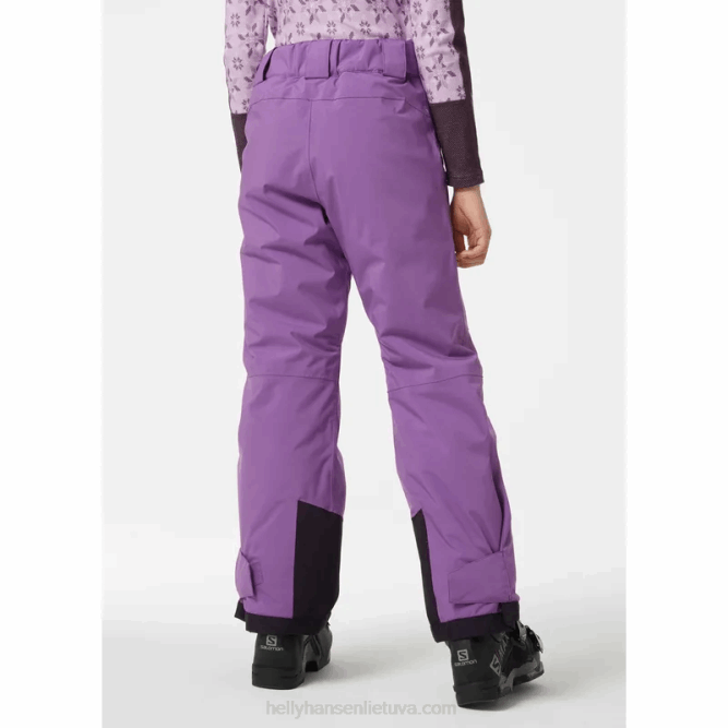 N6822460 pantaloni da sci elementi junior Helly-Hansen nero/blu