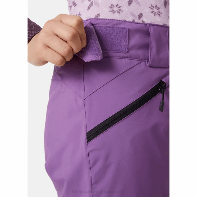 N6822460 pantaloni da sci elementi junior Helly-Hansen nero/blu