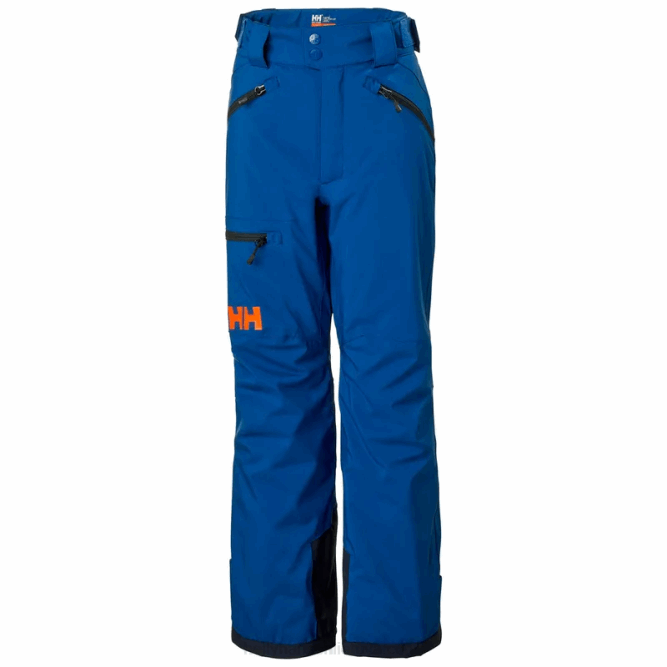 N6822462 pantaloni da sci elementi junior Helly-Hansen gra/cloudberry schiacciato