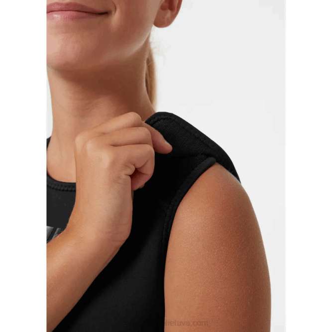 N6822470 salopette waterwear junior Helly-Hansen nero