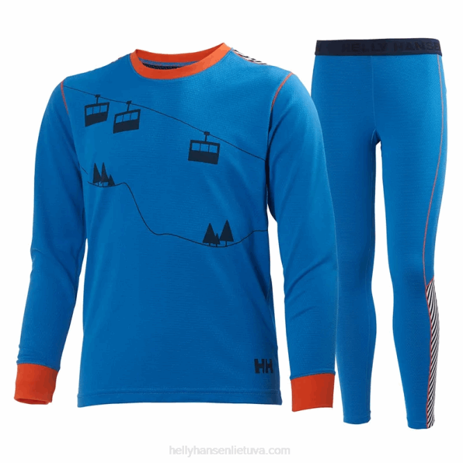 N6822488 Completo base intimo junior hh lifa active Helly-Hansen trifoglio