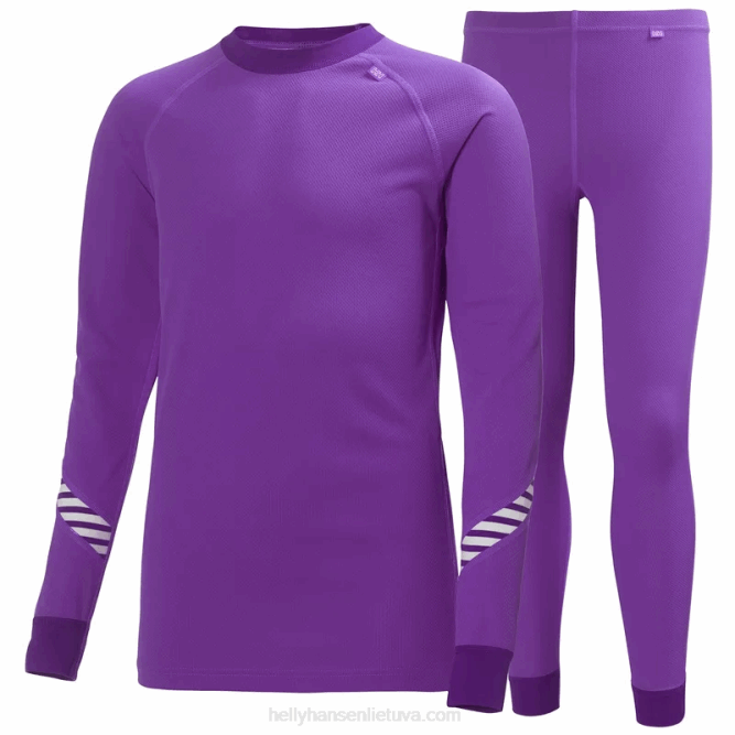 N6822494 completo intimo junior hh lifa Helly-Hansen baby truppa/nebbia blu