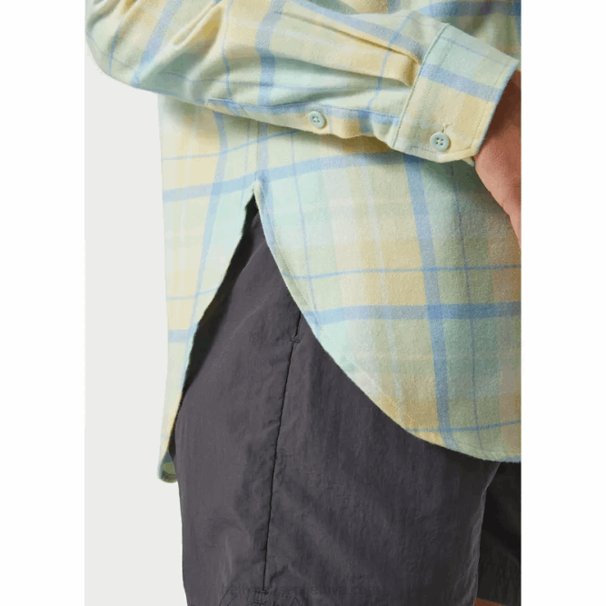 N6822025 camicia da donna a maniche lunghe in flanella organica lokka Helly-Hansen picchiettio di idromele