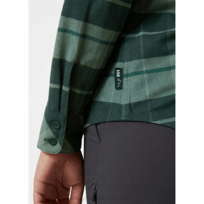 N6822036 camicia a maniche lunghe da donna a quadri classici Helly-Hansen Favo