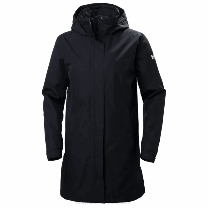 N6821628 cappotto antipioggia isolante aden da donna Helly-Hansen nero